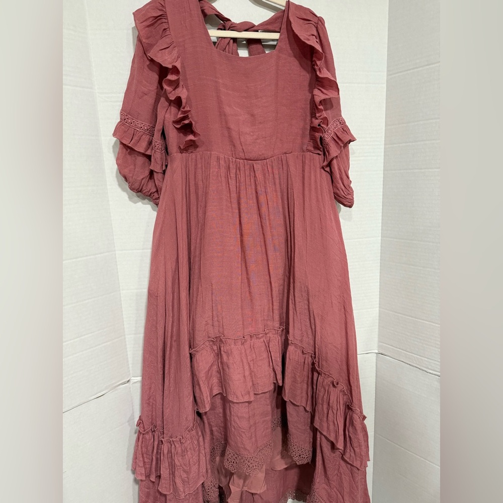 Pink Mia Joy Maxi Dress Joyfolie.Com